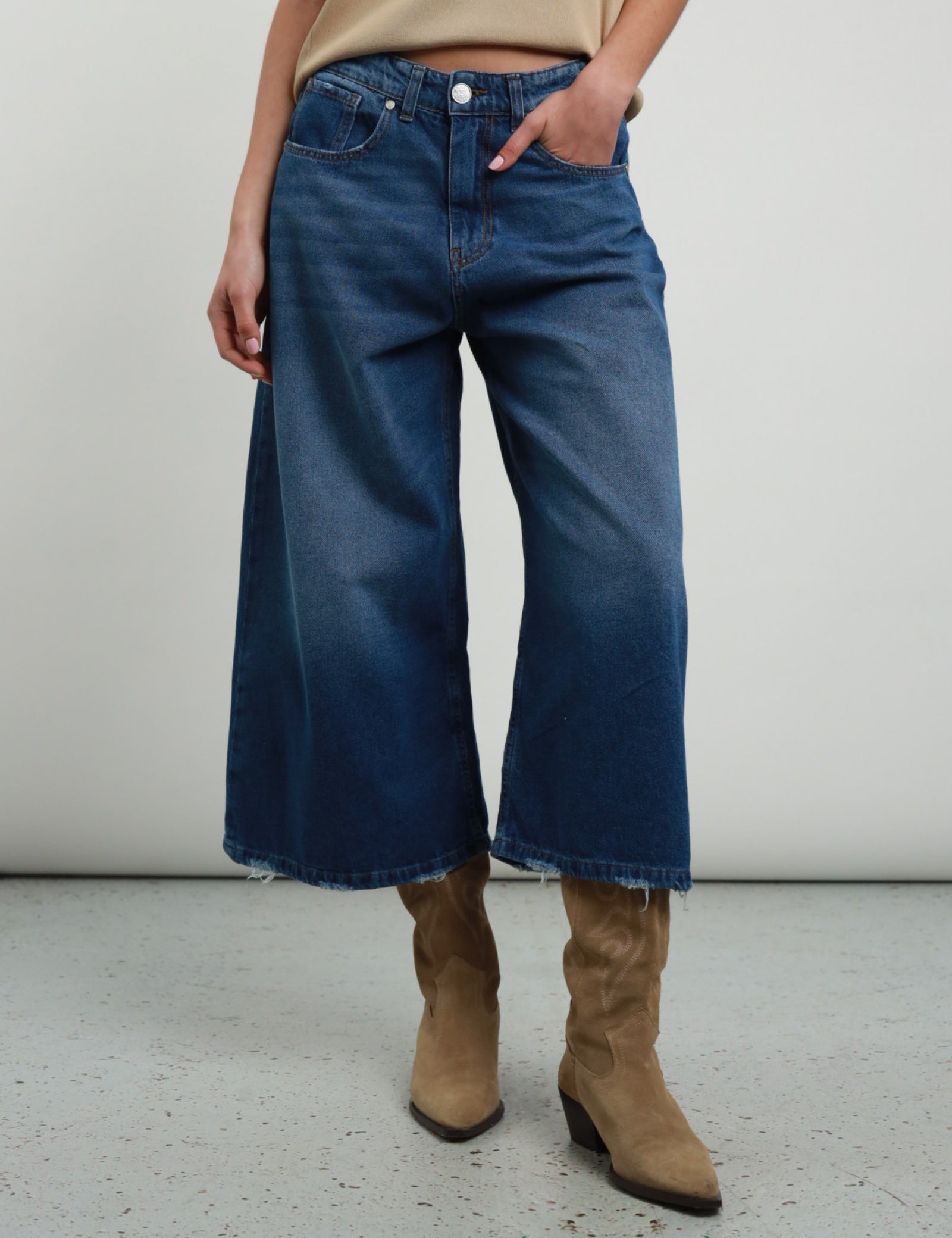 Jeans crop JENNY