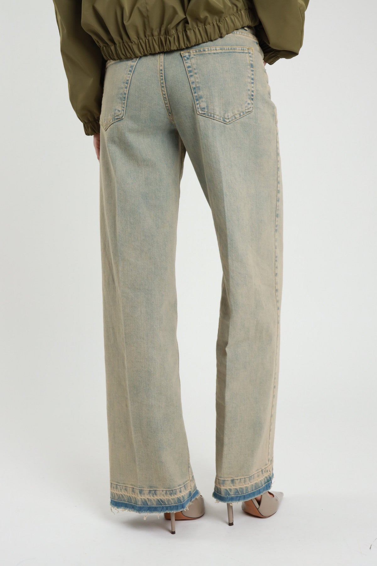 Jeans ELISA orlo sfrangiato