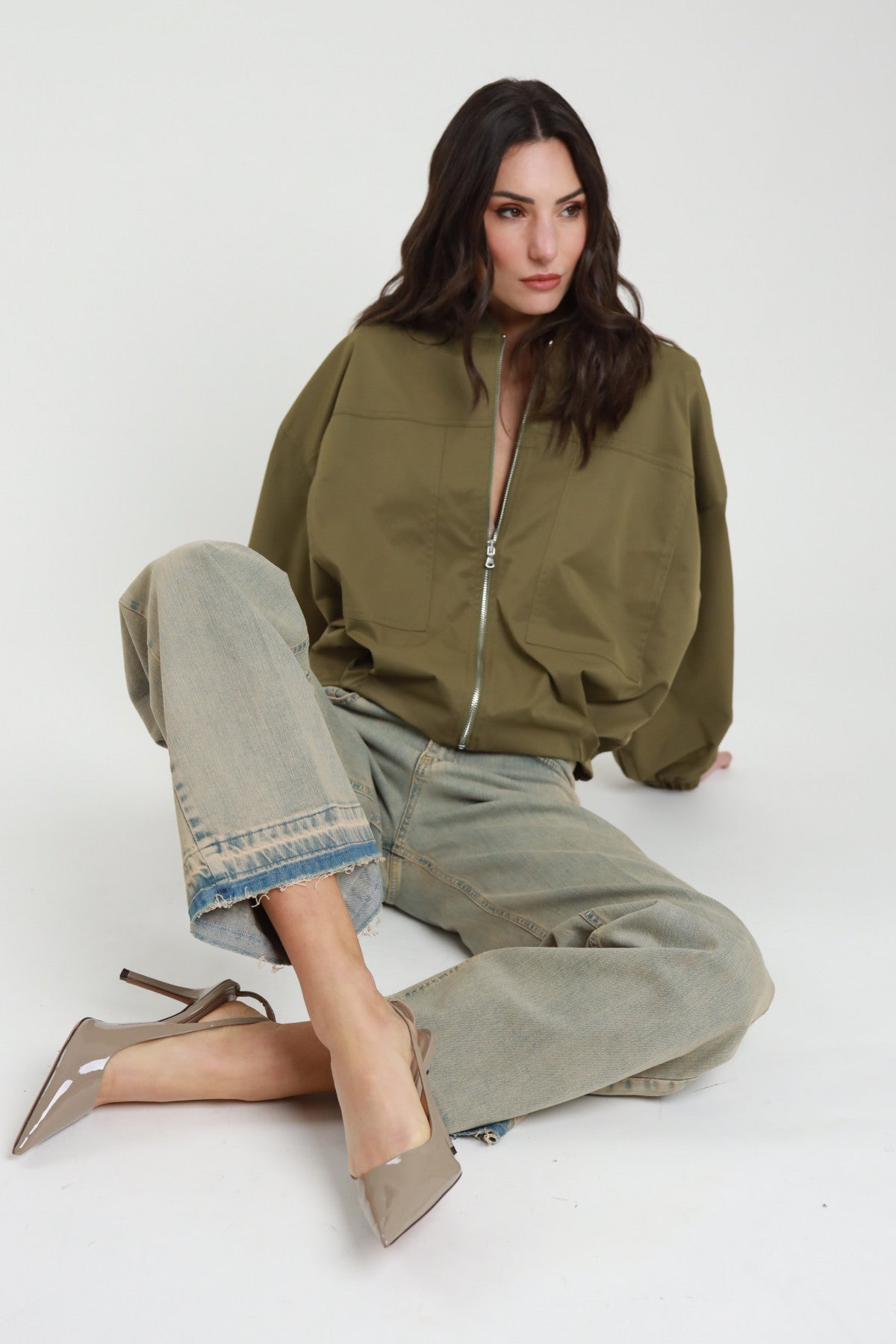 Jeans ELISA orlo sfrangiato