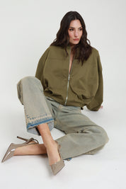 Jeans ELISA orlo sfrangiato