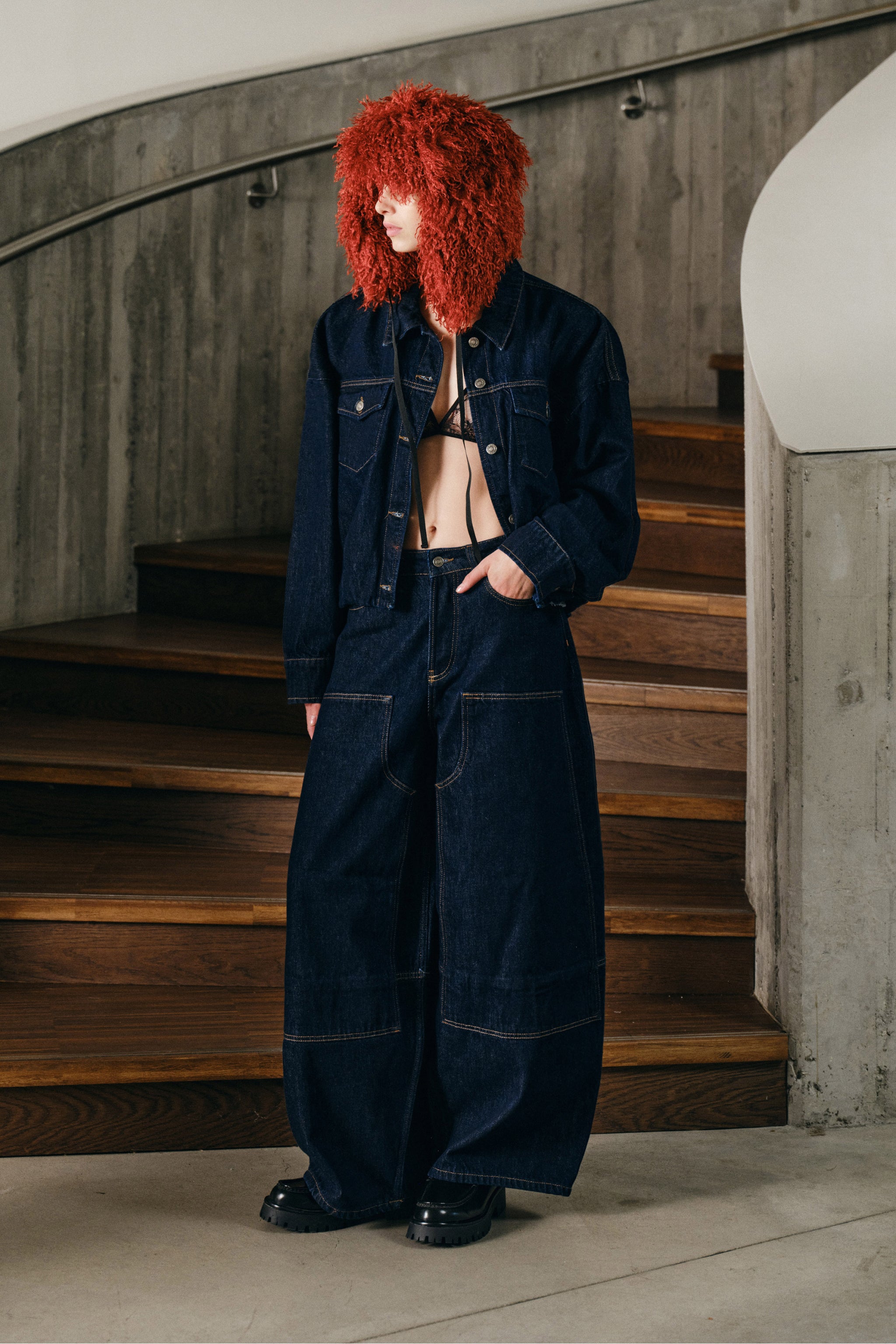 Jeans balloon wide leg