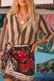 Gonna pareo foulard