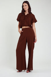 Pantalone ampio viscosa