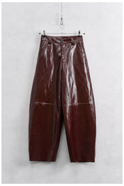 Pantalone balloon ecopelle
