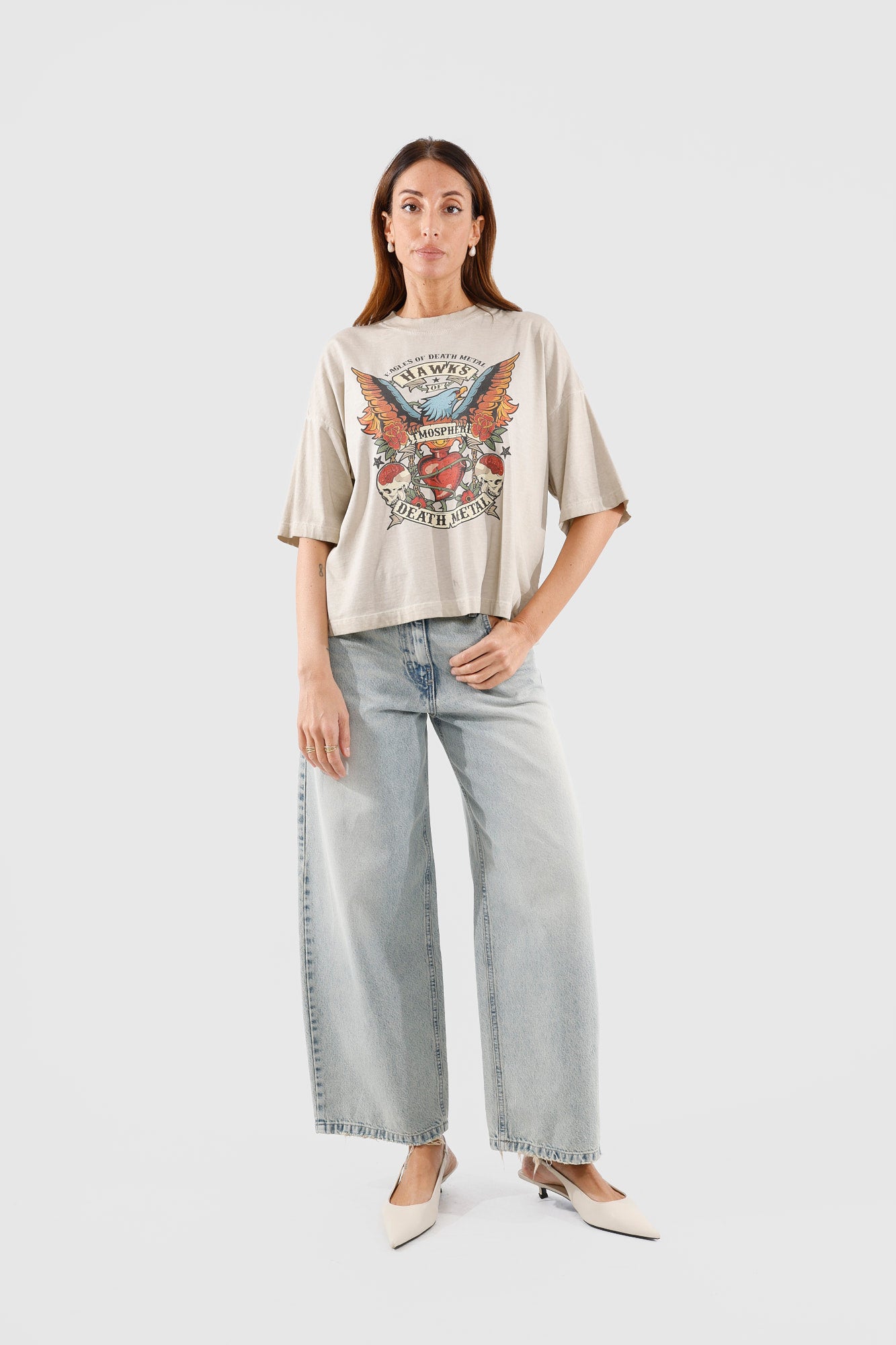 Jeans BELLA sfrangiato