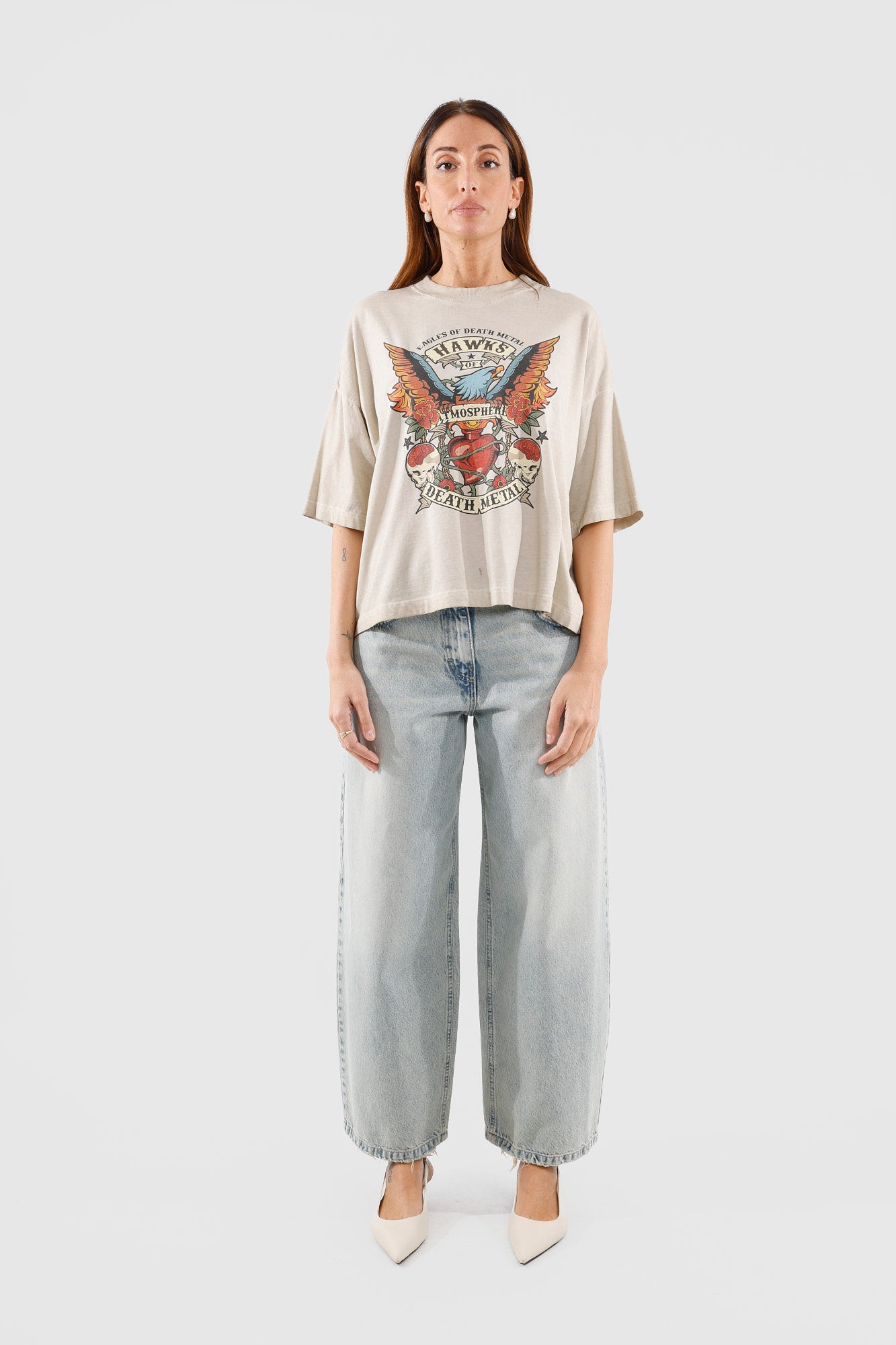 Jeans BELLA sfrangiato