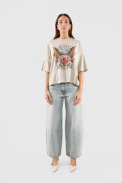 Jeans BELLA sfrangiato