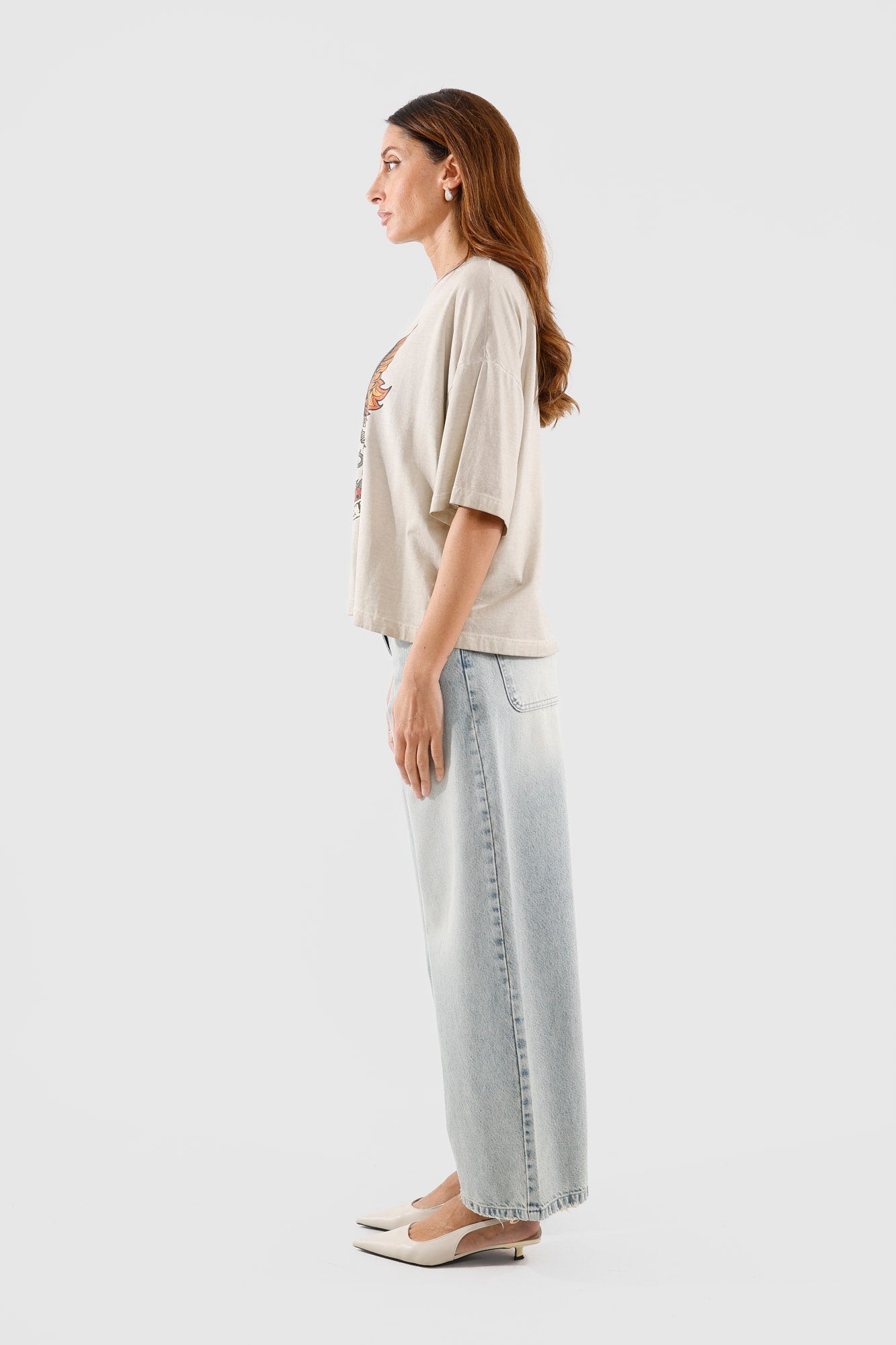 Jeans BELLA sfrangiato