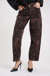 Pantalone maculato barrel