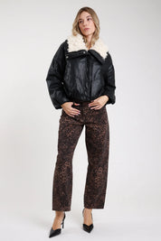 Pantalone maculato barrel