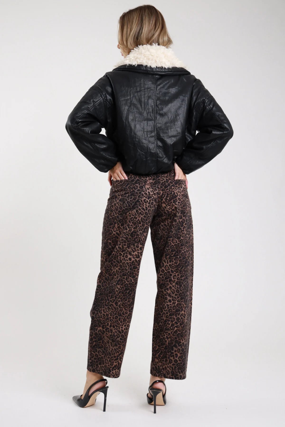 Pantalone maculato barrel