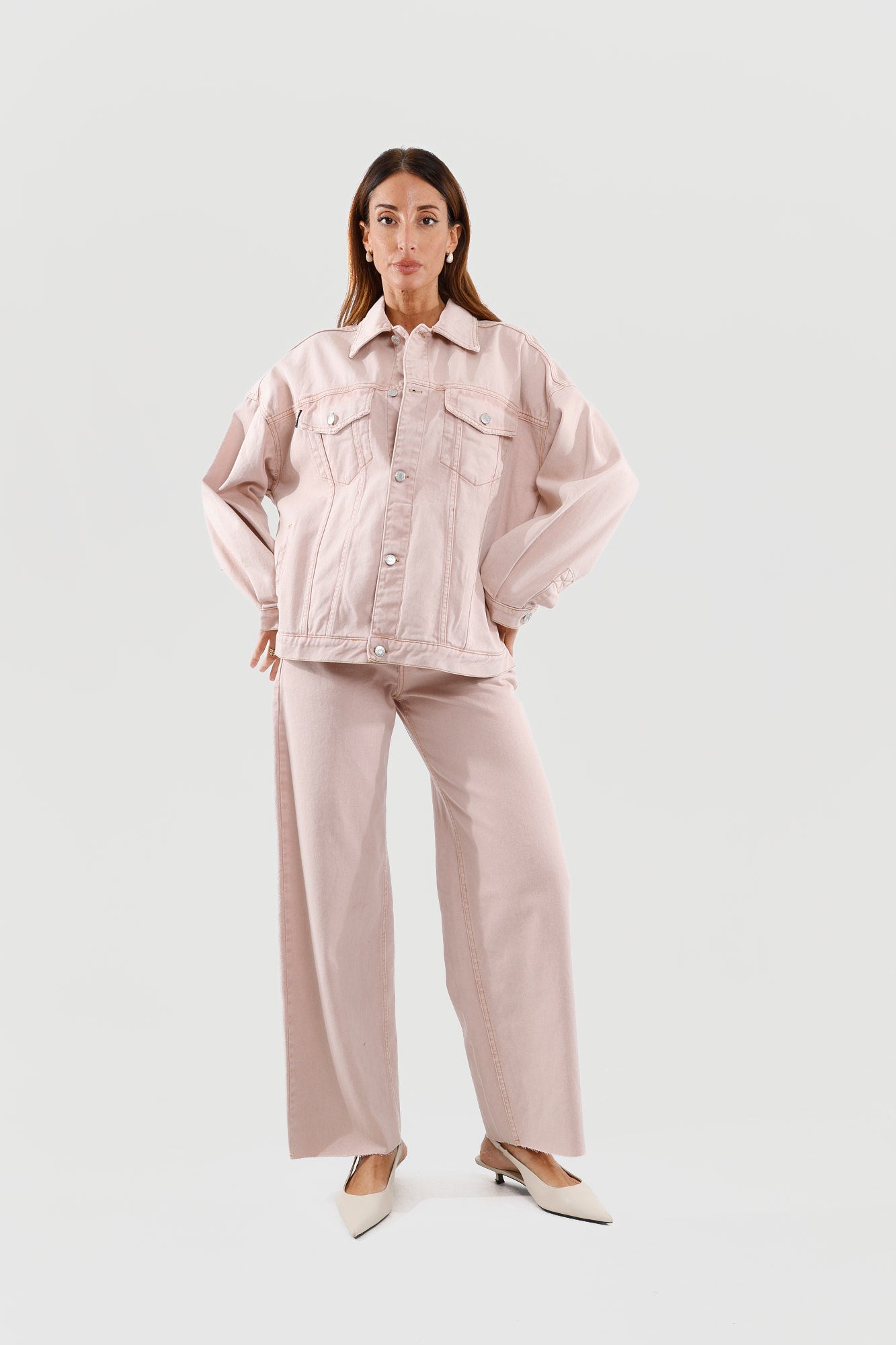 Pantalone bull taglio vivo