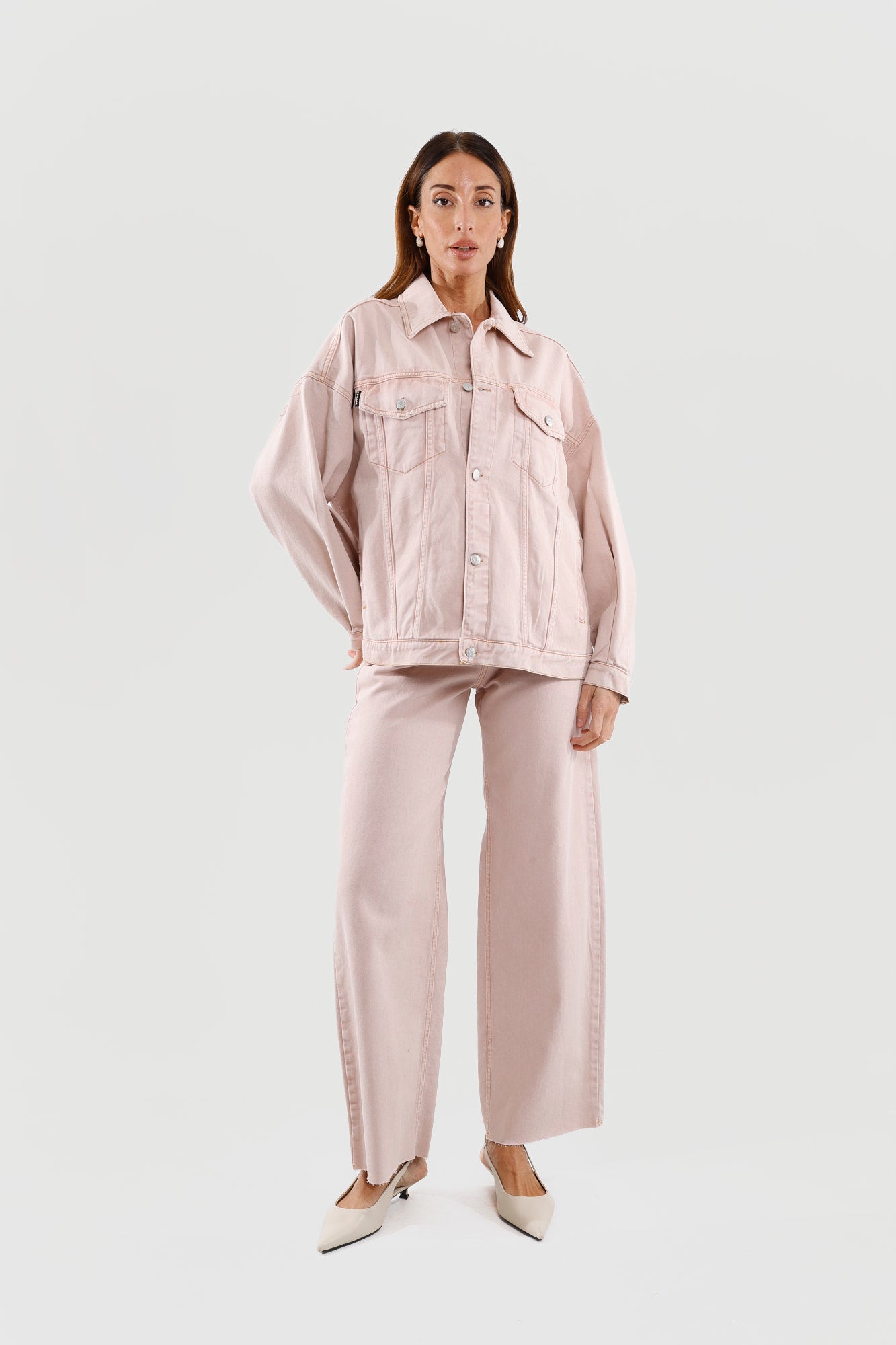 Pantalone bull taglio vivo