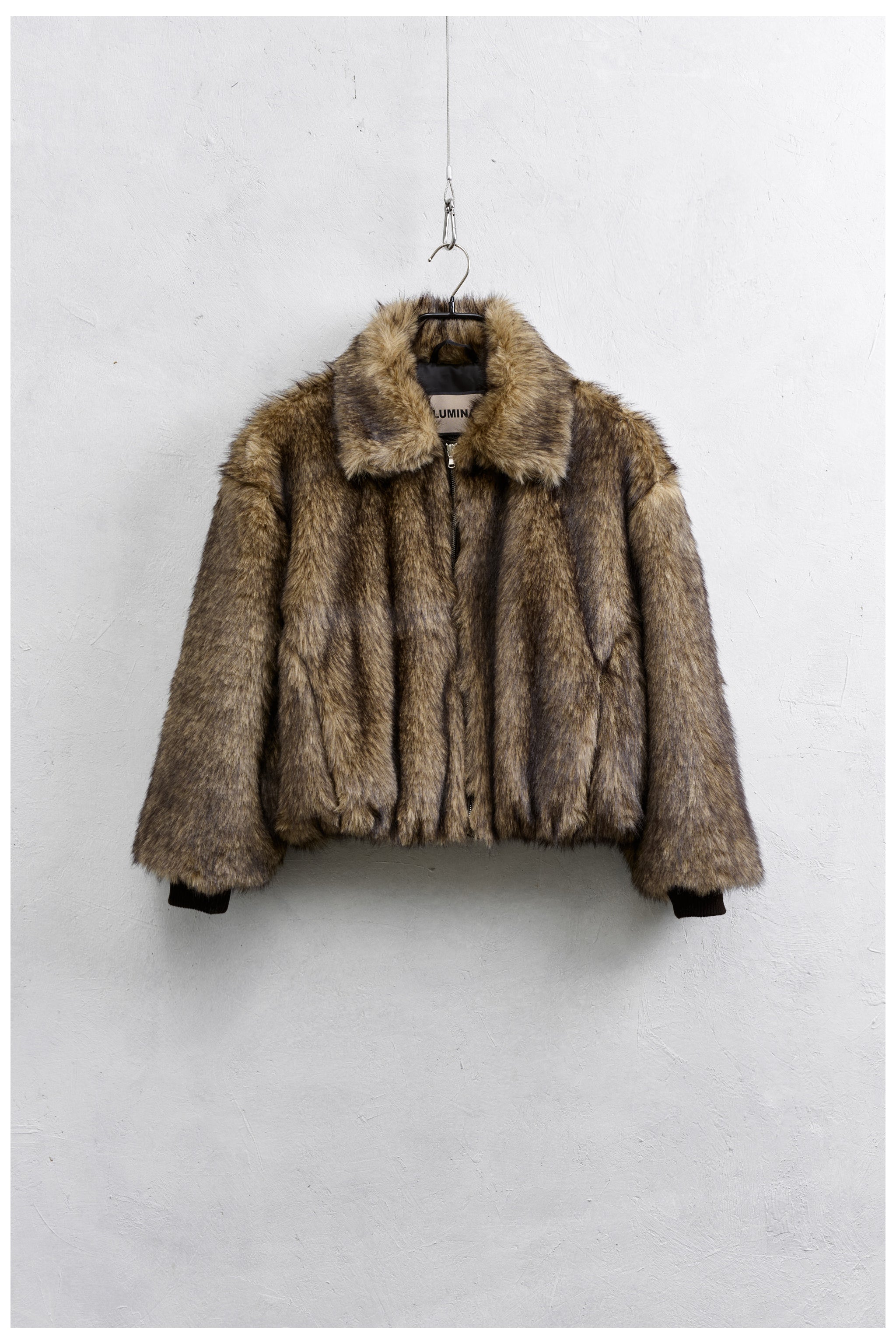 Bomber ecopelliccia visone