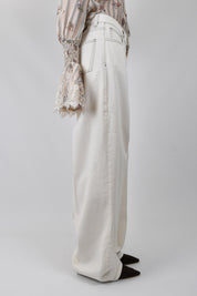 Pantalone palazzo tela canvas