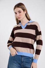 Polo a righe
