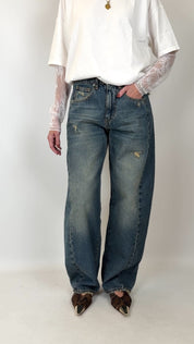 Jeans LUCY faded blue