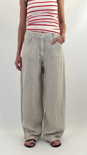 Pantalone BELLA lino