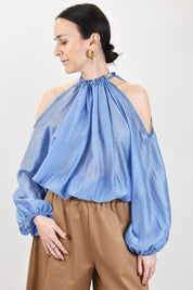 Blusa cut out spalle