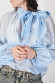 Camicia con fiocco