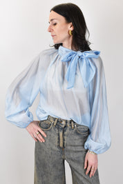 Camicia con fiocco
