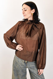 Camicia con fiocco