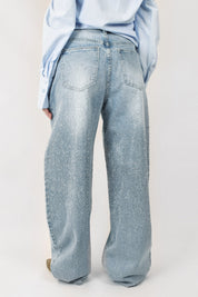 Jeans strass balloon