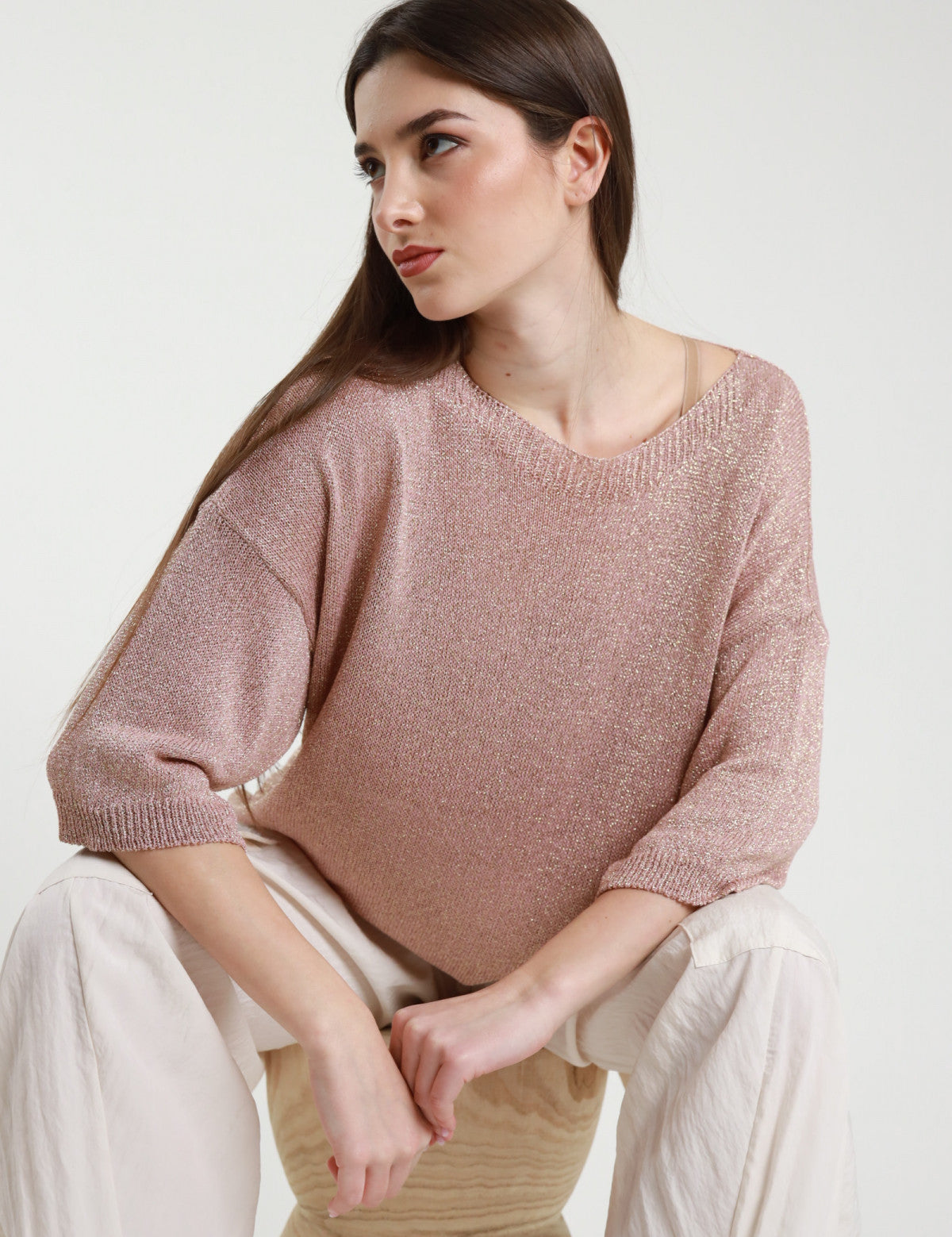 susy-mix-maglia-lurex-tre-quarti-rosa.jpg