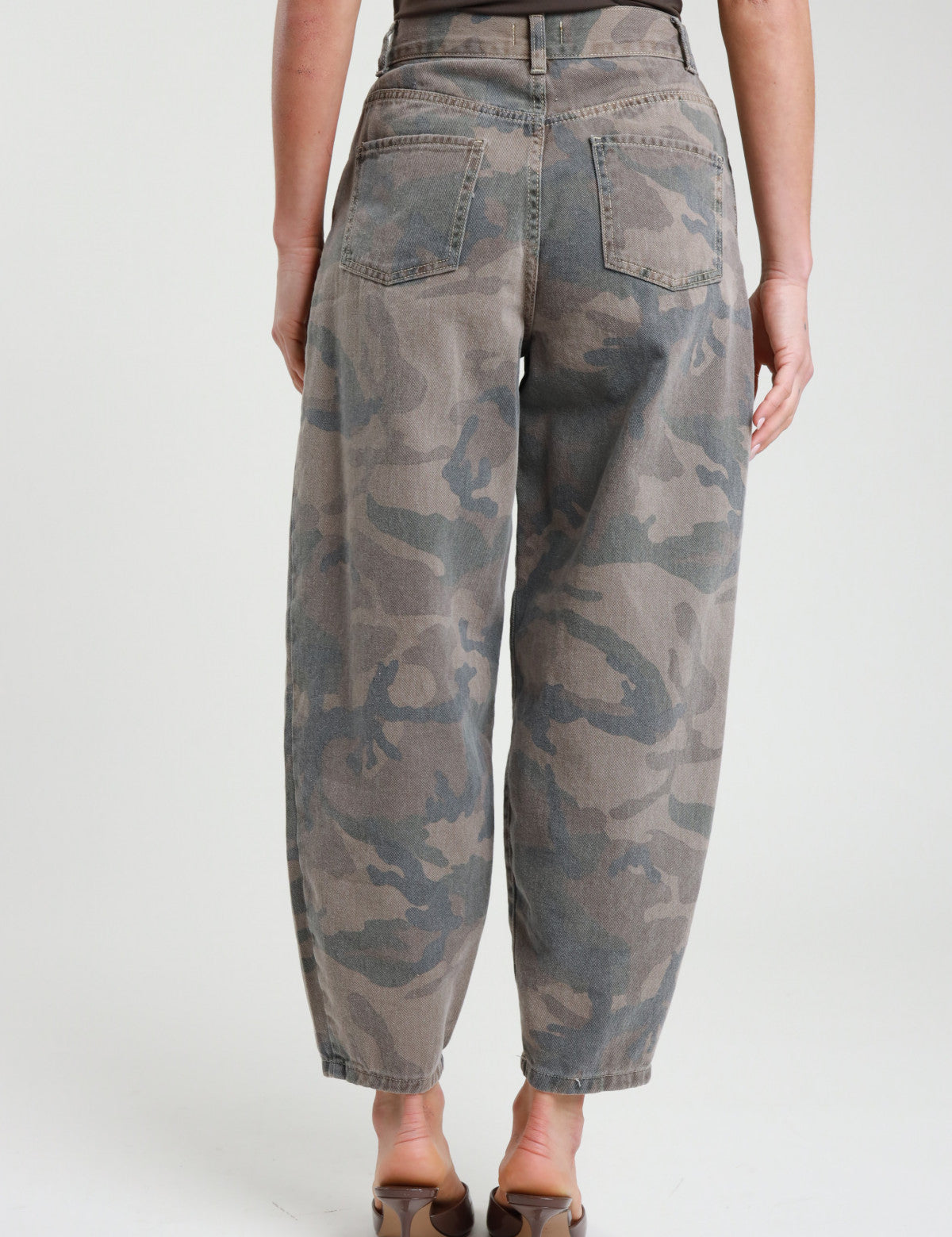 Pantalone donna Susy Mix militare modello ovetto, jsusy92