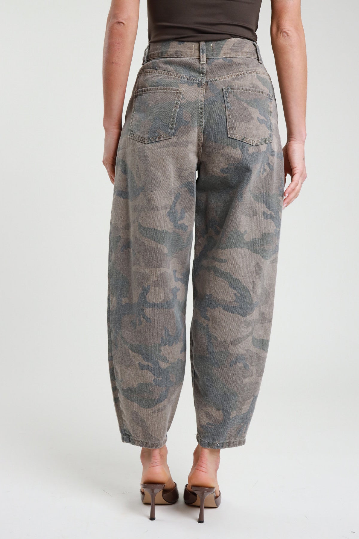 Pantalone donna Susy Mix militare modello ovetto, jsusy92