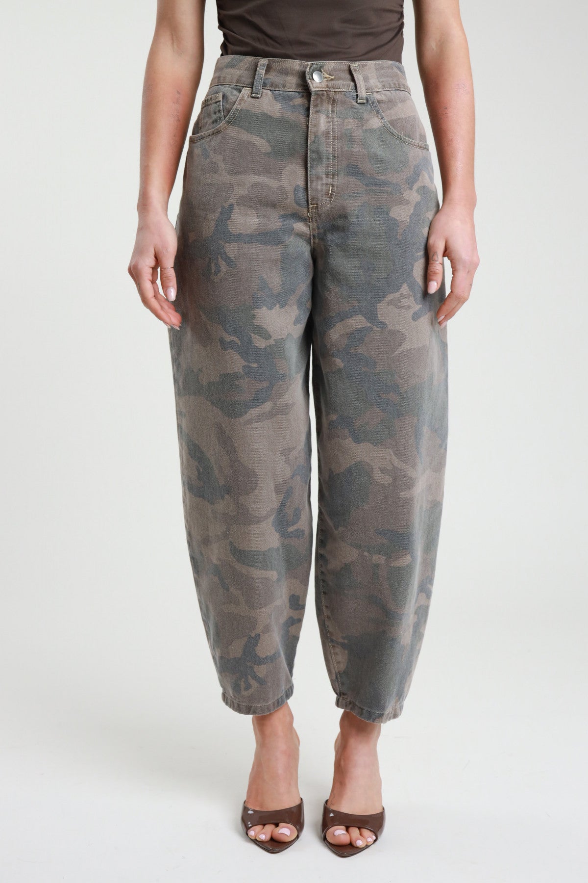 Pantalone ovetto mimetico