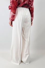 Pantalone palazzo con cintura