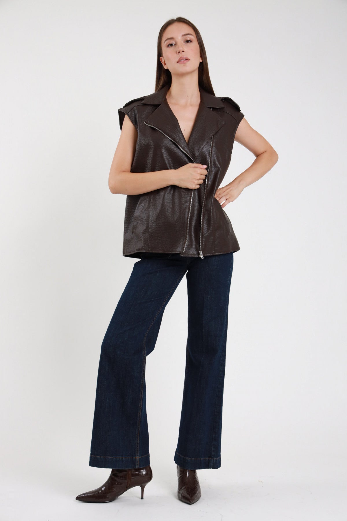 Jeans gioiello doppia tasca