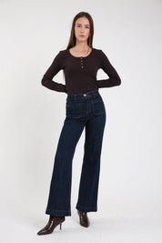 Jeans gioiello doppia tasca
