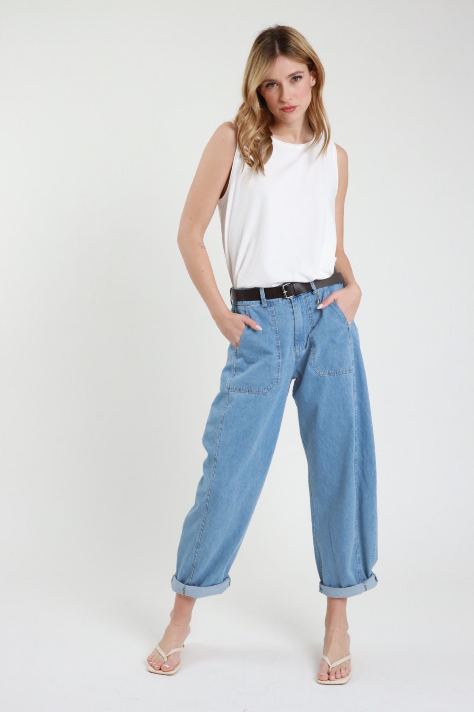 Pantalone stellina chambry
