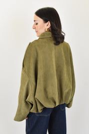 Bomber arricciato ecodainetto