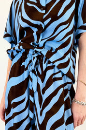 Camicia fantasia zebrata