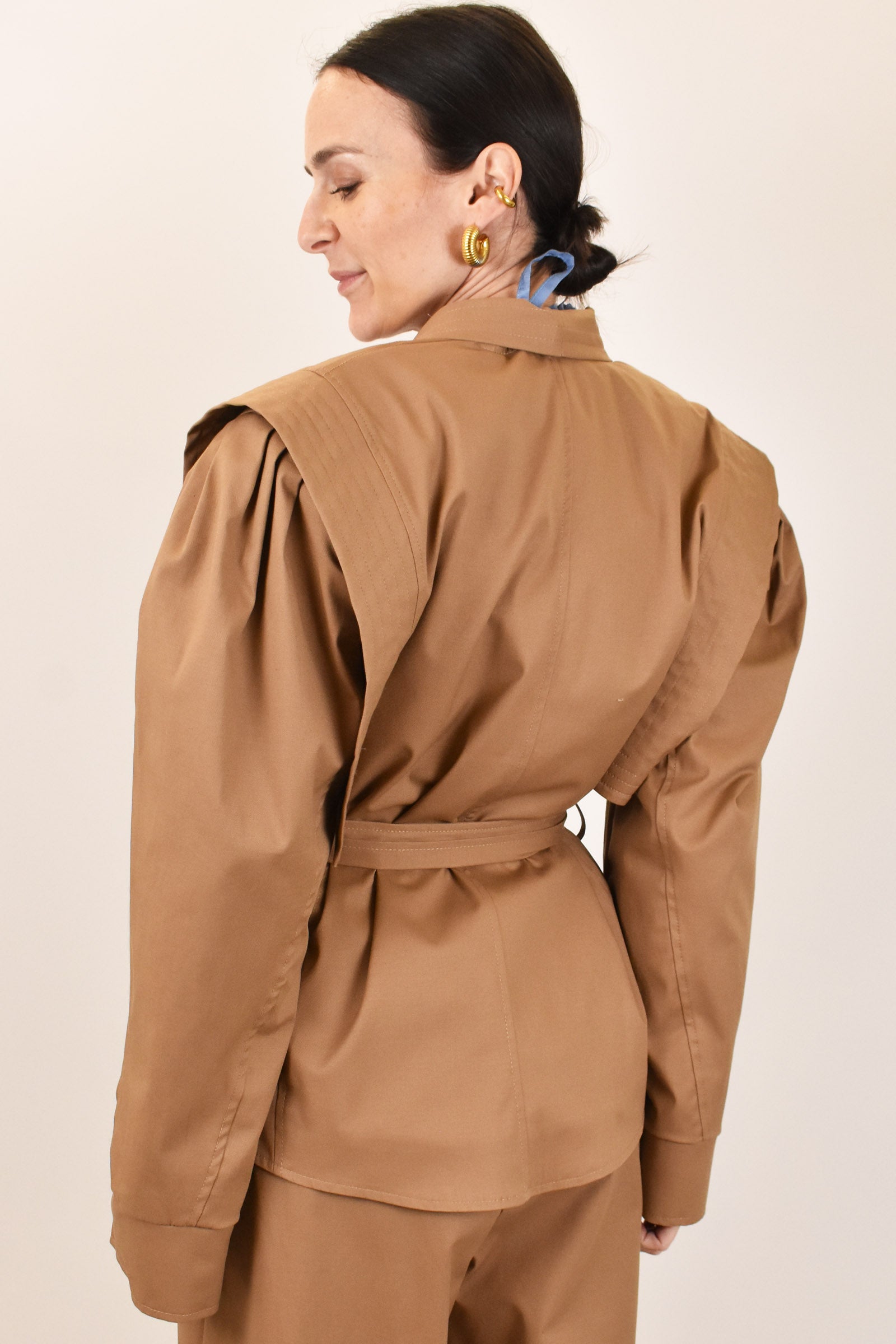 Giacca kimono con cintura