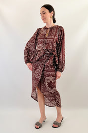Blusa fantasia bandana