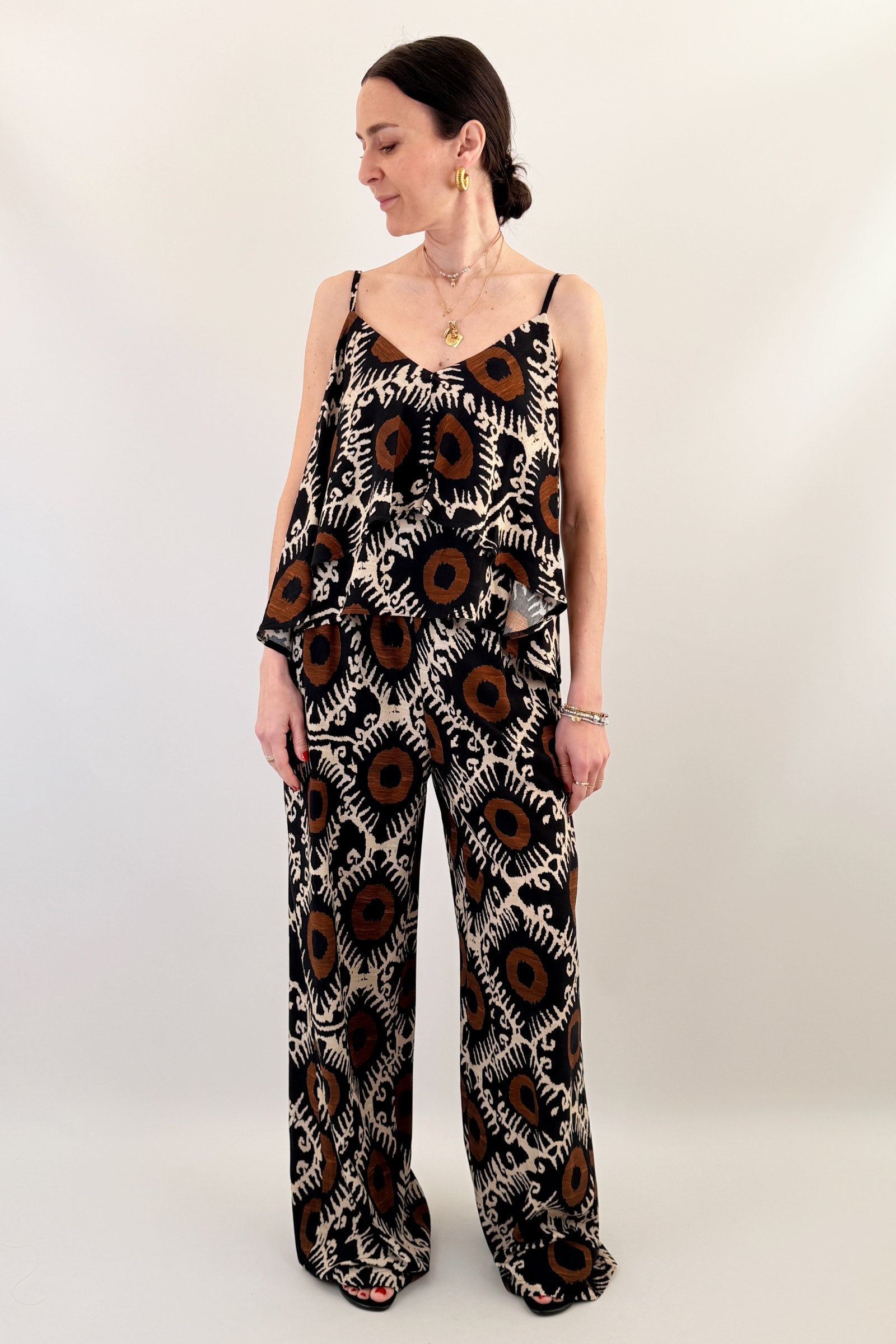 Pantalone fantasia etnica