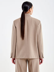 Giacca coreana gessata