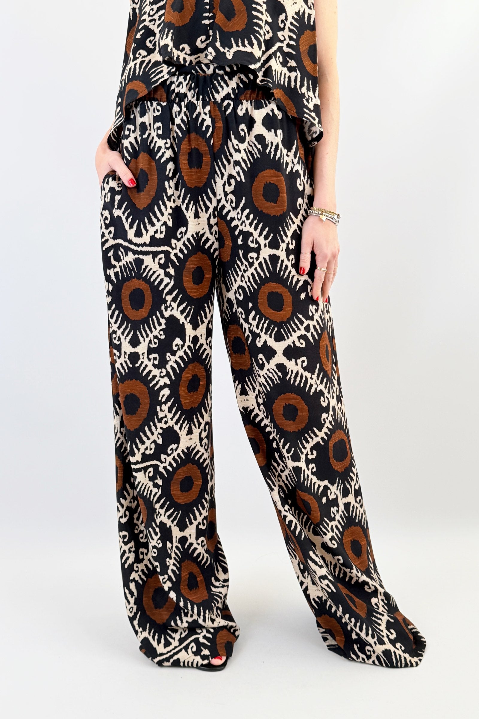 Pantalone fantasia etnica