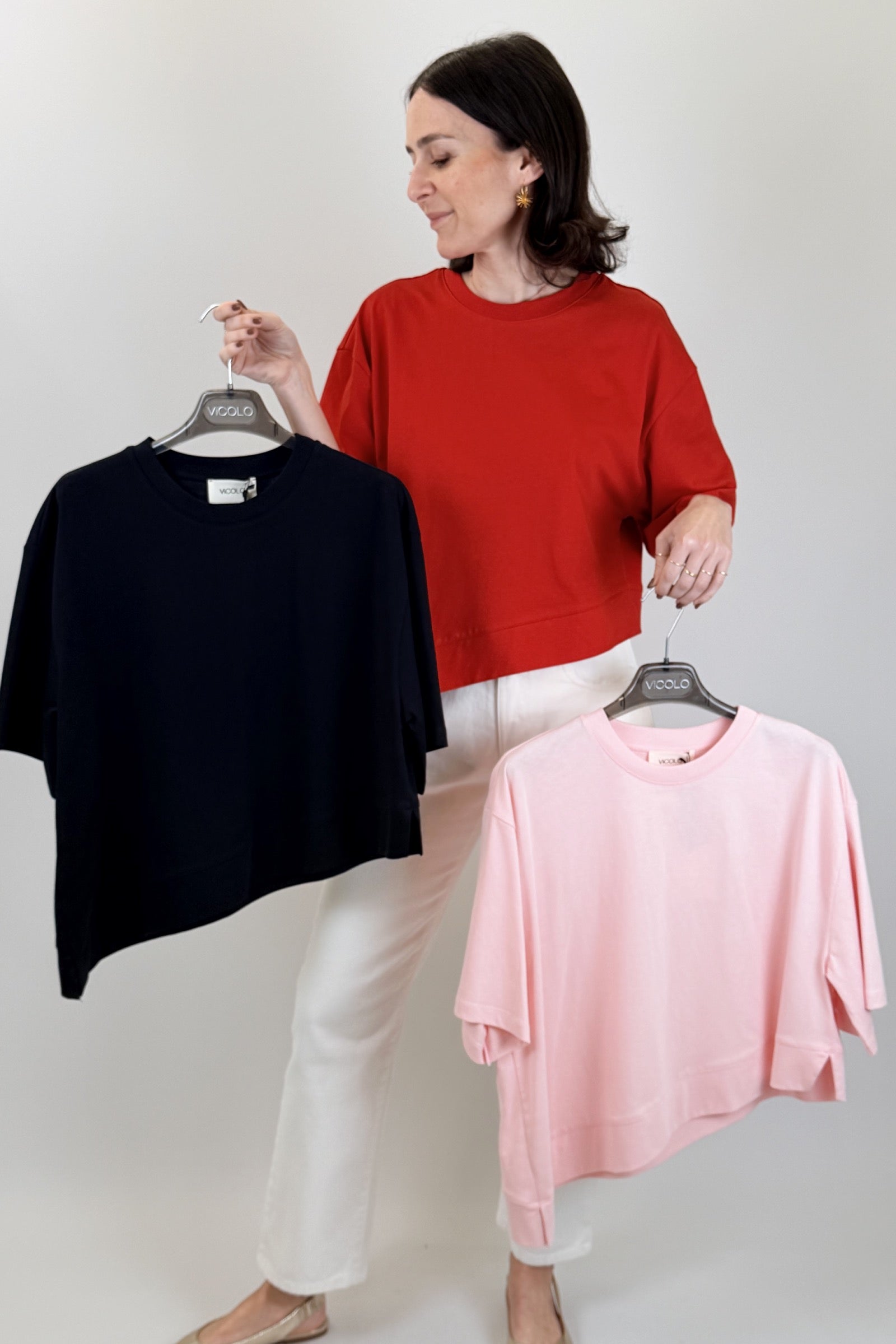 T-shirt asimmetrica