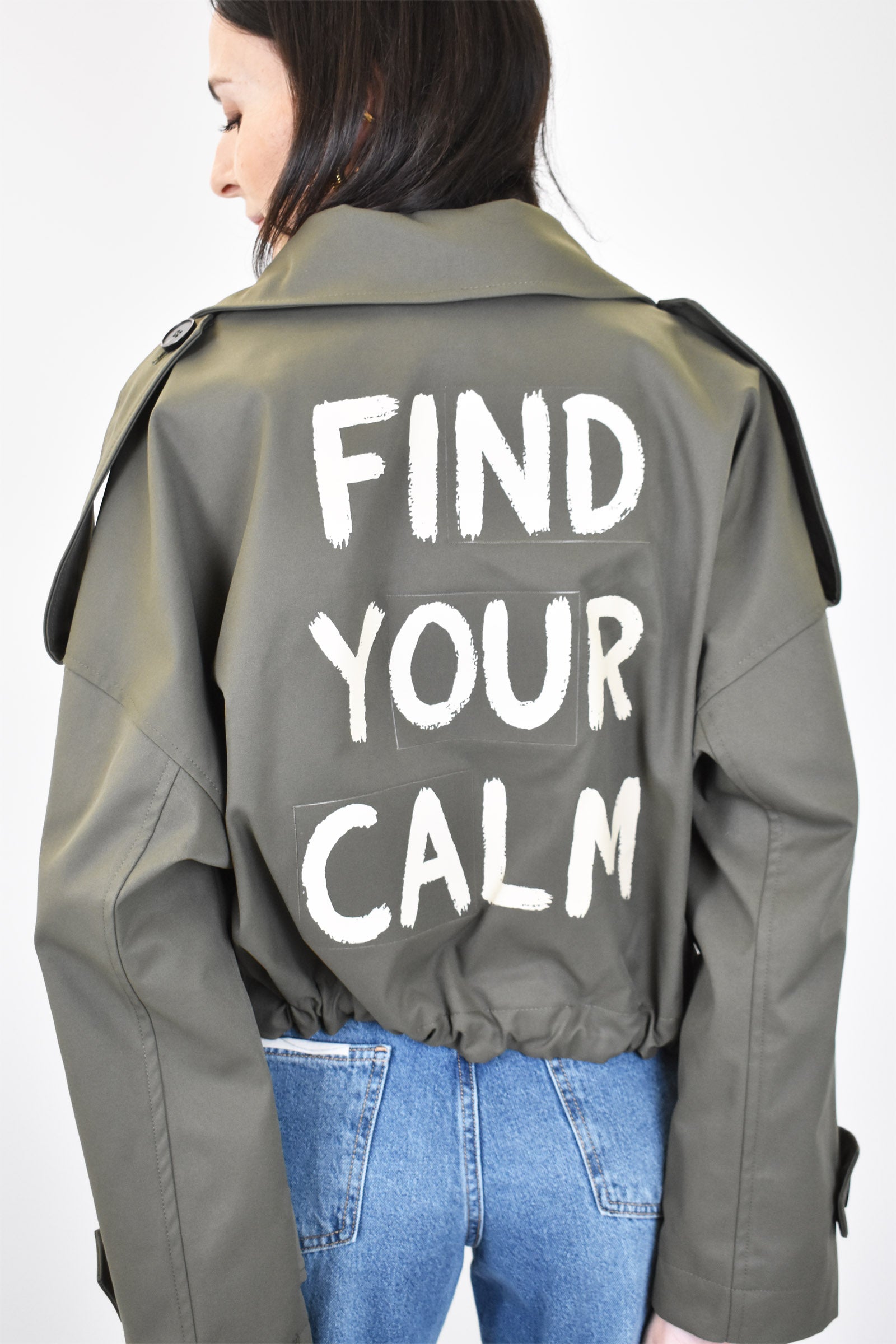 Trench corto FIND YOUR CALM