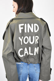 Trench corto FIND YOUR CALM