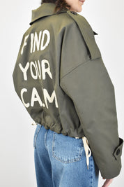 Trench corto FIND YOUR CALM